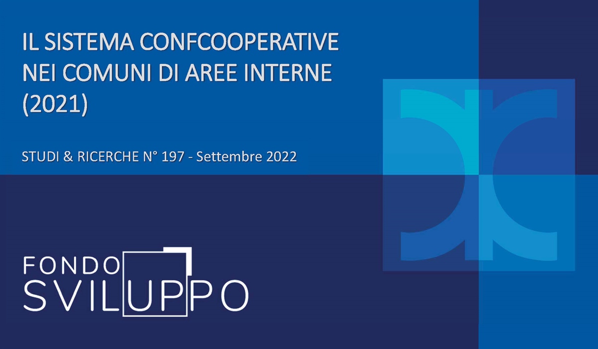 IL SISTEMA CONFCOOPERATIVE NEI COMUNI DI AREE INTERNE (2021) 