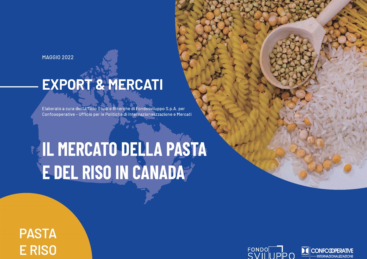 IL MERCATO DELLA PASTA E DEL RISO IN CANADA 