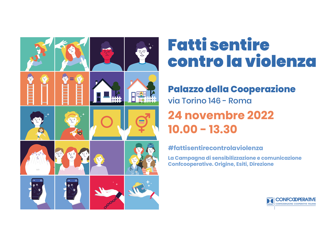 #fattisentirecontrolaviolenza, appuntamento a Roma il 24 novembre