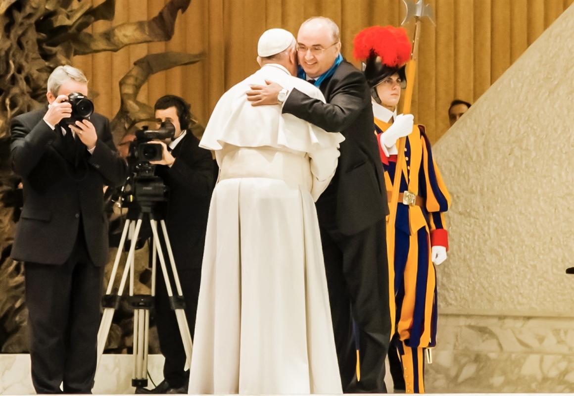 Forza, papa Francesco