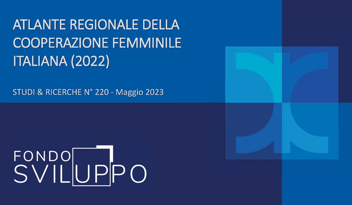 ATLANTE REGIONALE DELLA COOPERAZIONE FEMMINILE ITALIANA (2022) 