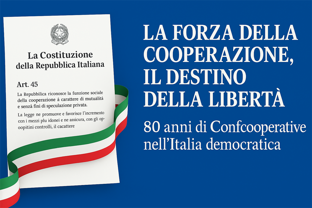 80 anni di Confcooperative