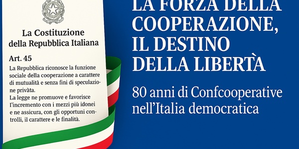 80 anni di Confcooperative 