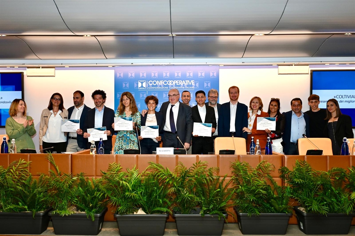 Fondosviluppo, premiate le cooperative vincitrici di "Coltivare la speranza"