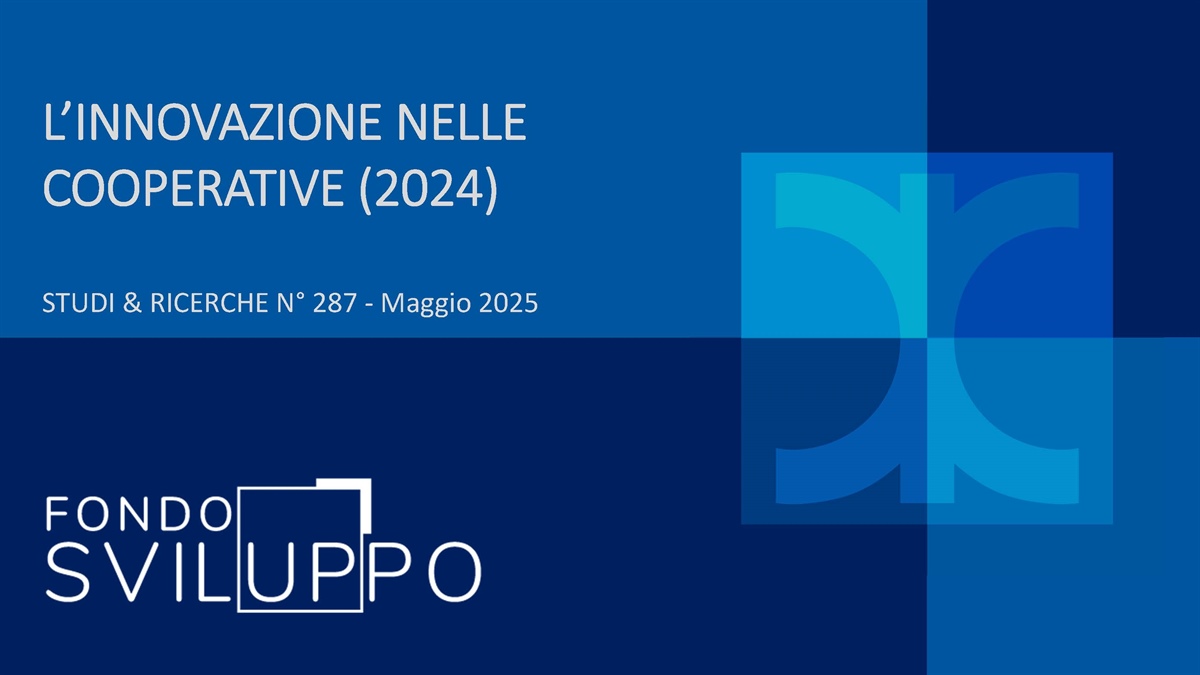 L’INNOVAZIONE NELLE COOPERATIVE (2024)