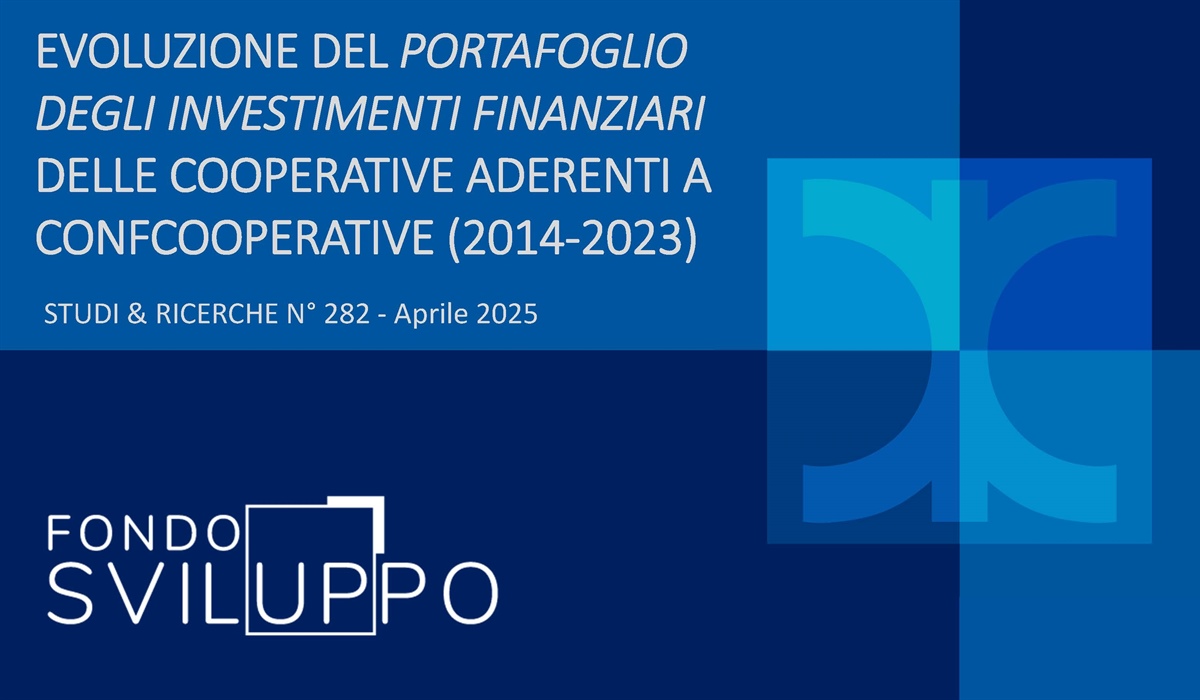 EVOLUZIONE DEL PORTAFOGLIO DEGLI INVESTIMENTI FINANZIARI DELLE COOPERATIVE ADERENTI A CONFCOOPERATIVE (2014-2023) 