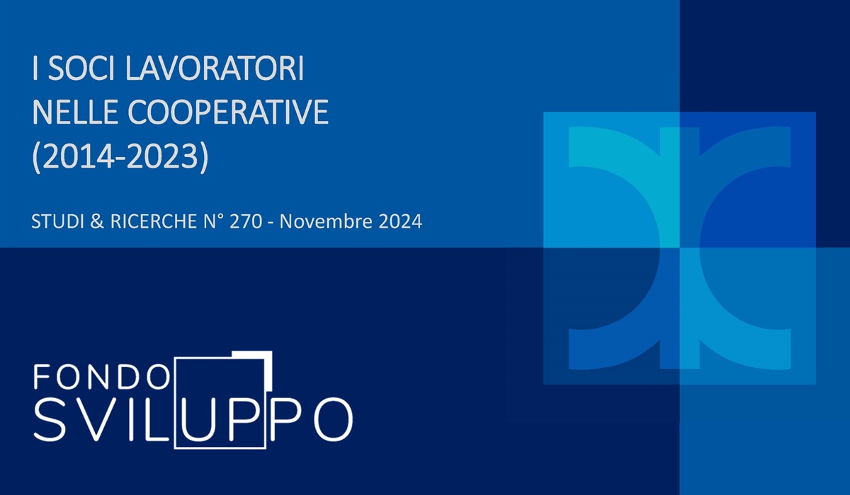 I SOCI LAVORATORI NELLE COOPERATIVE (2014-2023) 