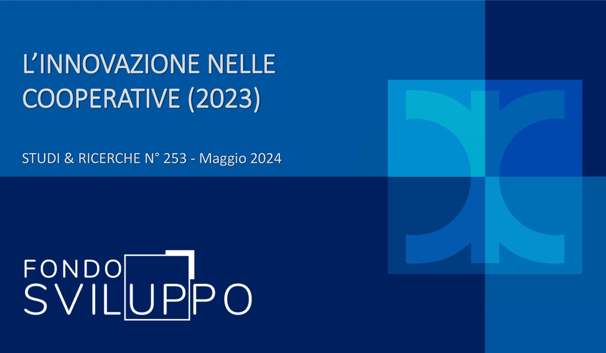 L’INNOVAZIONE NELLE COOPERATIVE (2023) 