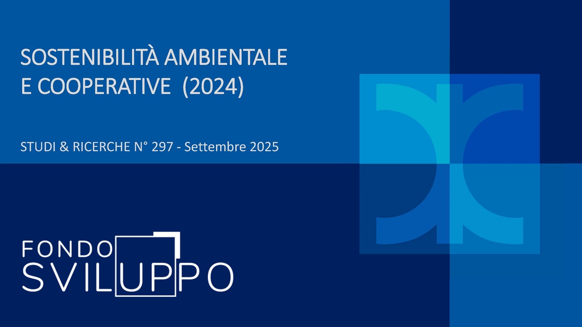 SOSTENIBILITÀ AMBIENTALE E COOPERATIVE (2024)