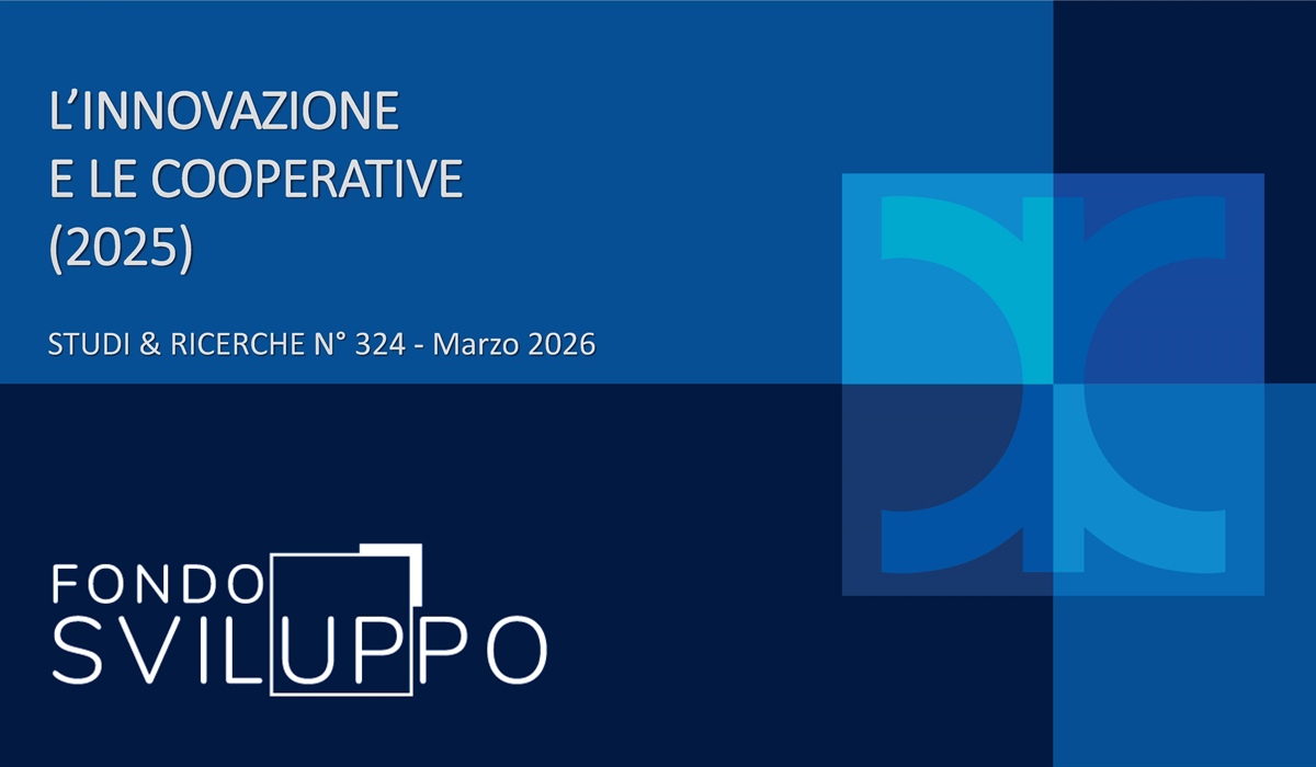 L’INNOVAZIONE E LE COOPERATIVE (2025) 