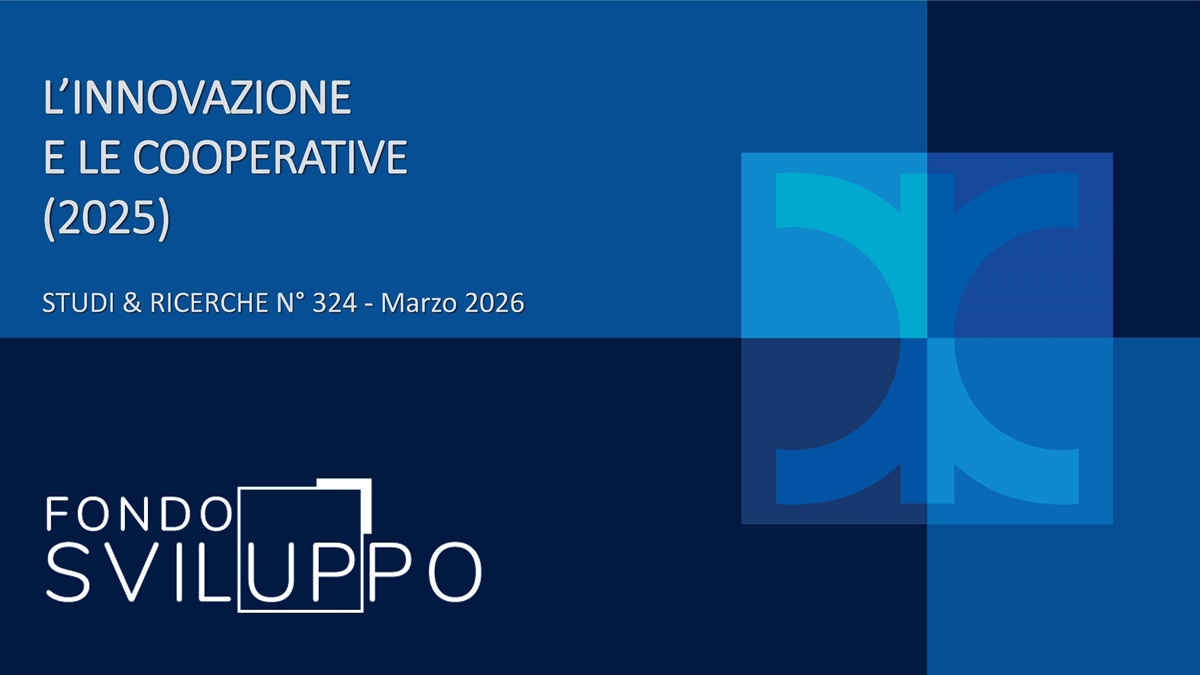 L’INNOVAZIONE E LE COOPERATIVE (2025)