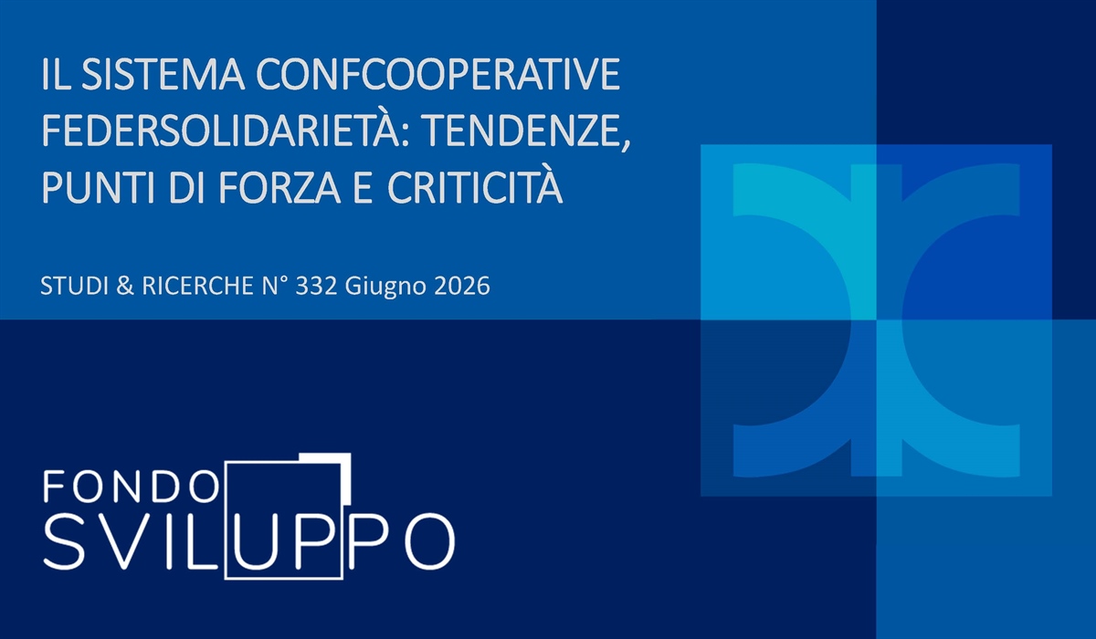 IL SISTEMA CONFCOOPERATIVE FEDERSOLIDARIETÀ: TENDENZE, PUNTI DI FORZA E CRITICITÀ 