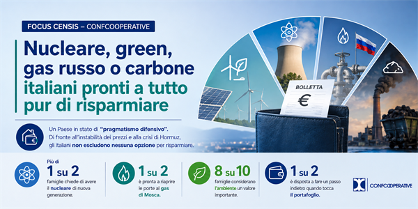Energia, Dal nucleare al gas russo Italiani pronti a tutto pur di risparmiare 
