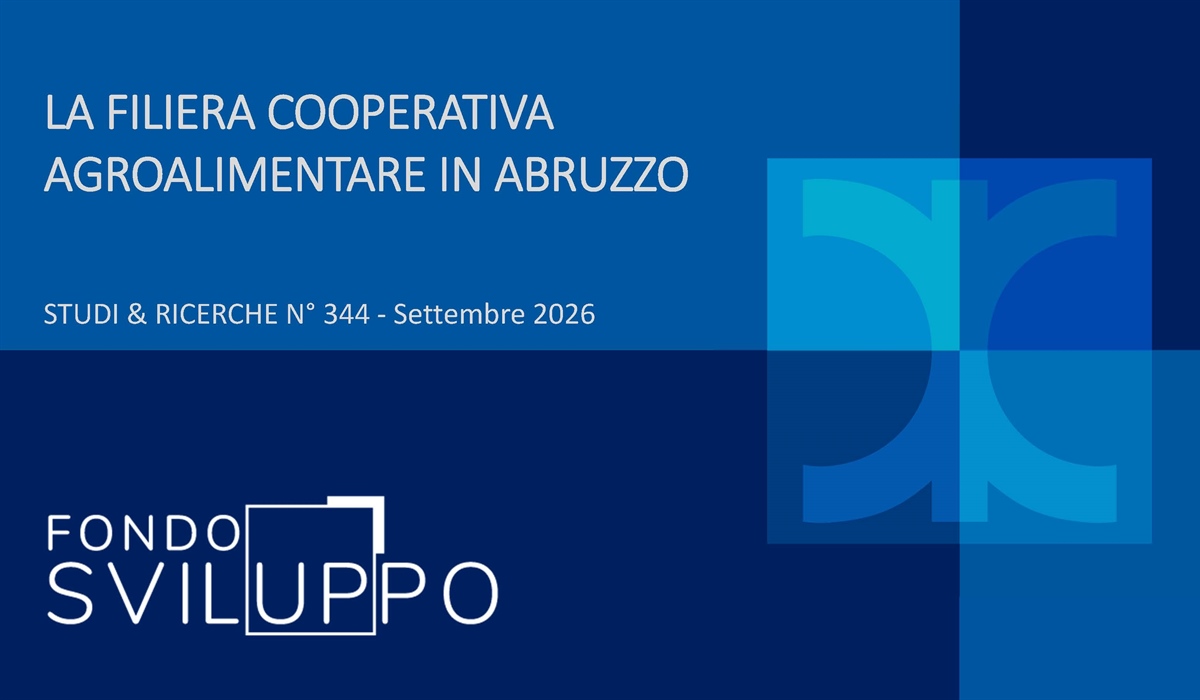 LA FILIERA COOPERATIVA AGROALIMENTARE IN ABRUZZO 