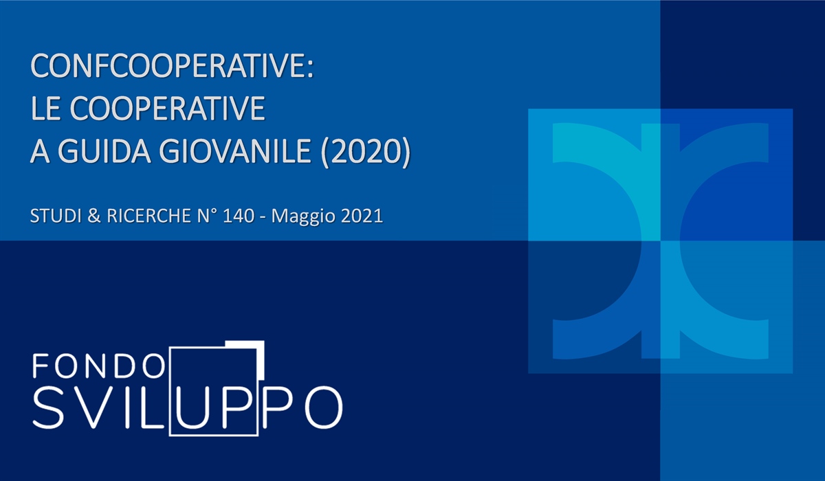 CONFCOOPERATIVE: LE COOPERATIVE A GUIDA GIOVANILE (2020) 