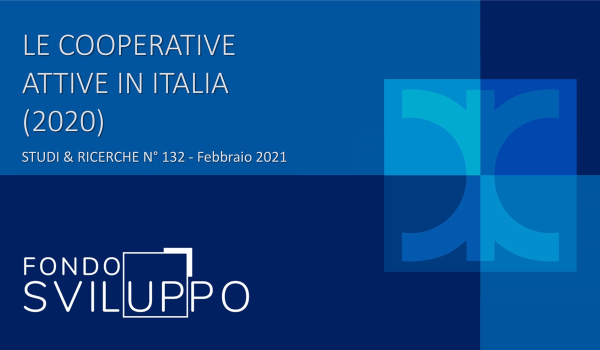 LE COOPERATIVE ATTIVE IN ITALIA (2020)