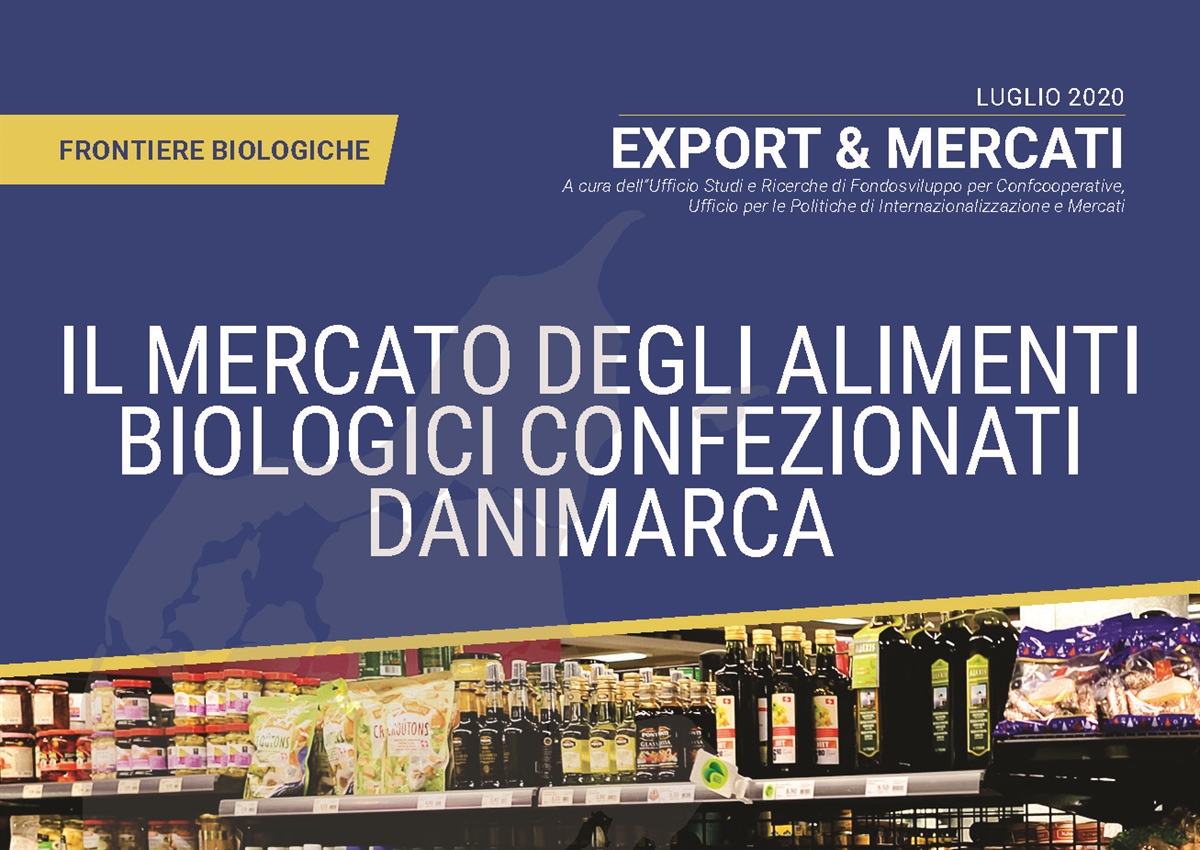 Il mercato degli alimenti biologici confezionati in Danimarca 