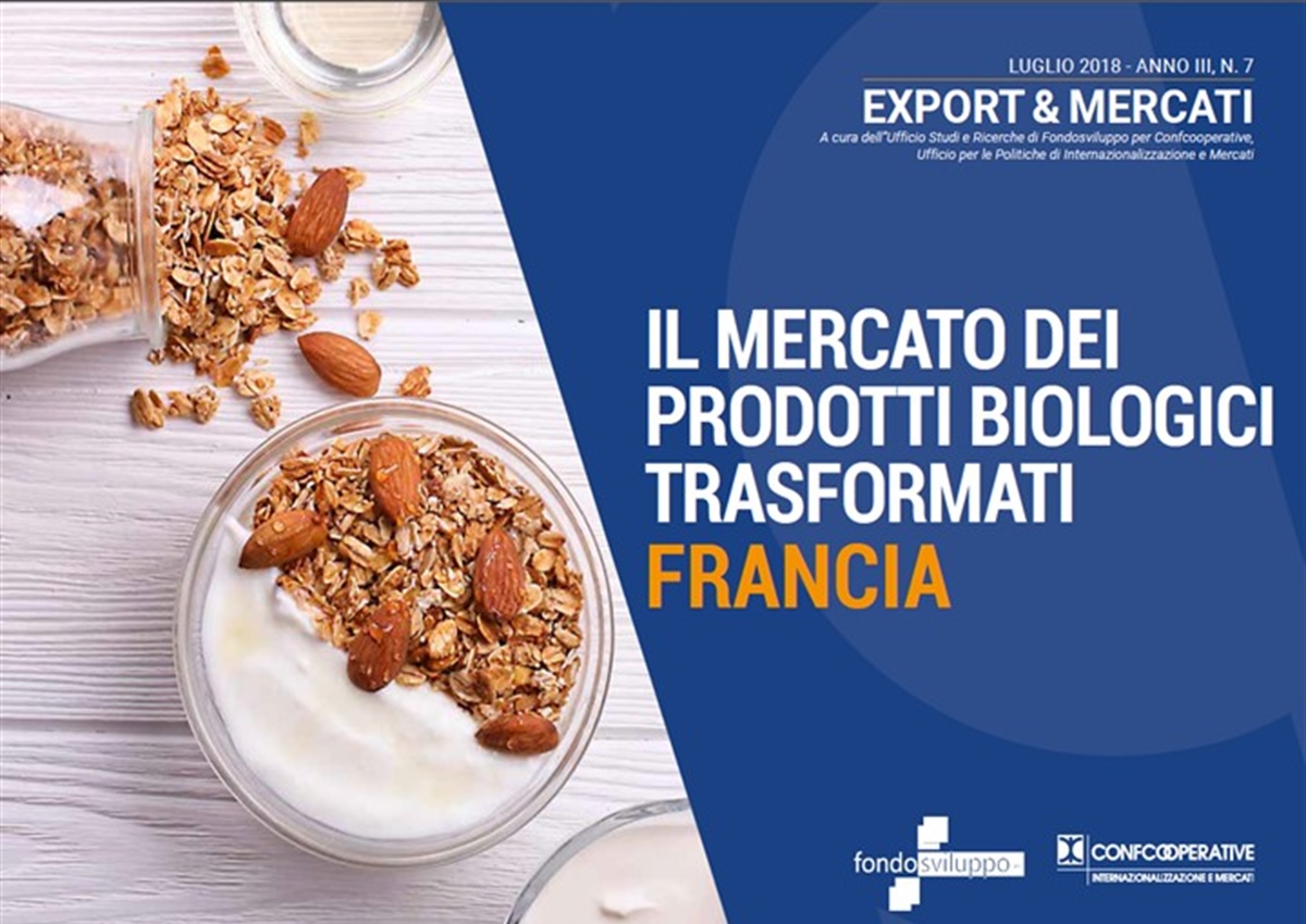 Francia: il mercato dei prodotti biologici trasformati 