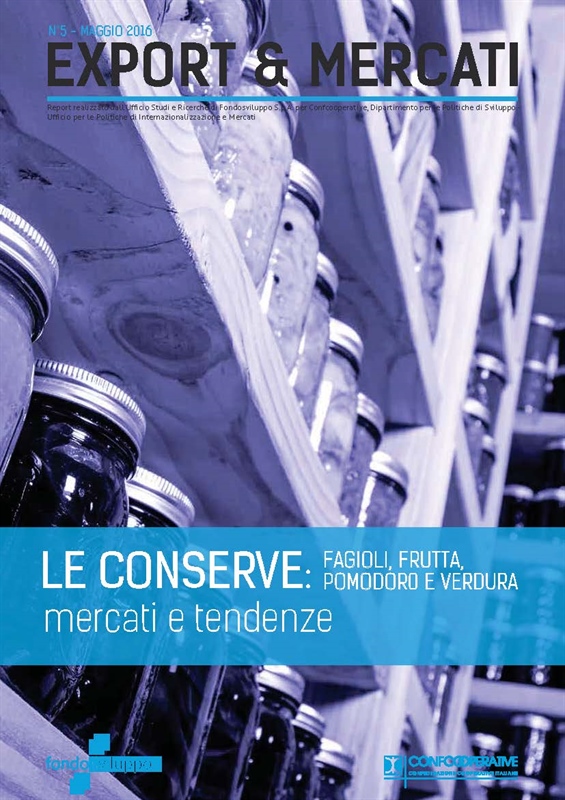 Le conserve - mercati e tendenze