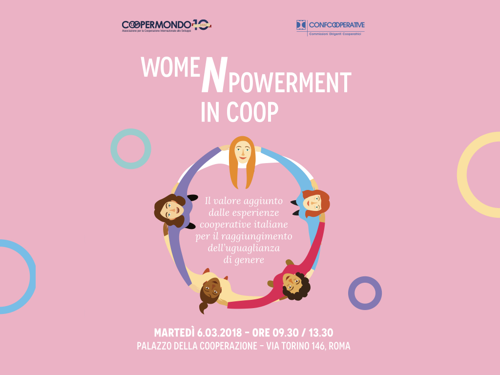 "WomeNpowerment" la via cooperativa alle pari opportunità