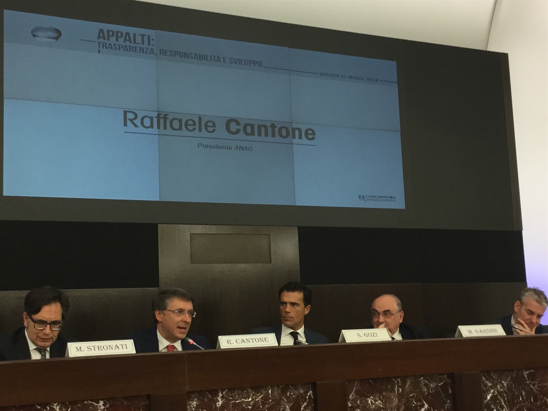 Appalti, Confcooperative a confronto con Anac e Governo