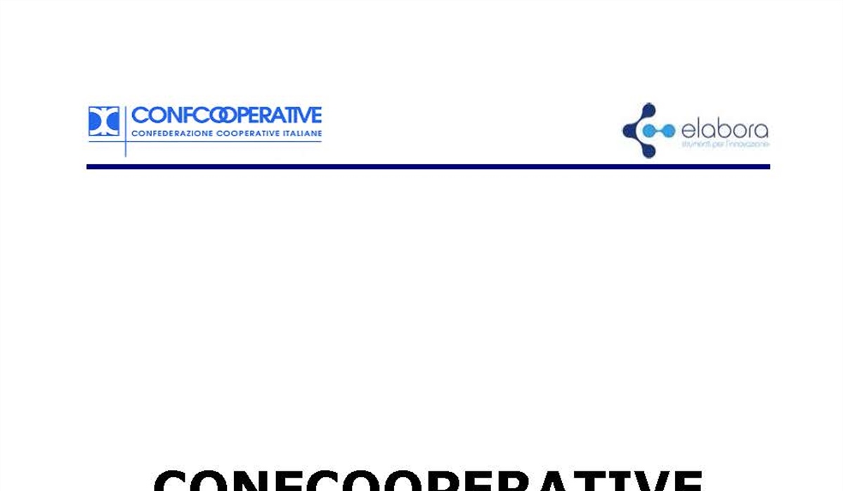 Rapporto congiunturale Confcooperative 