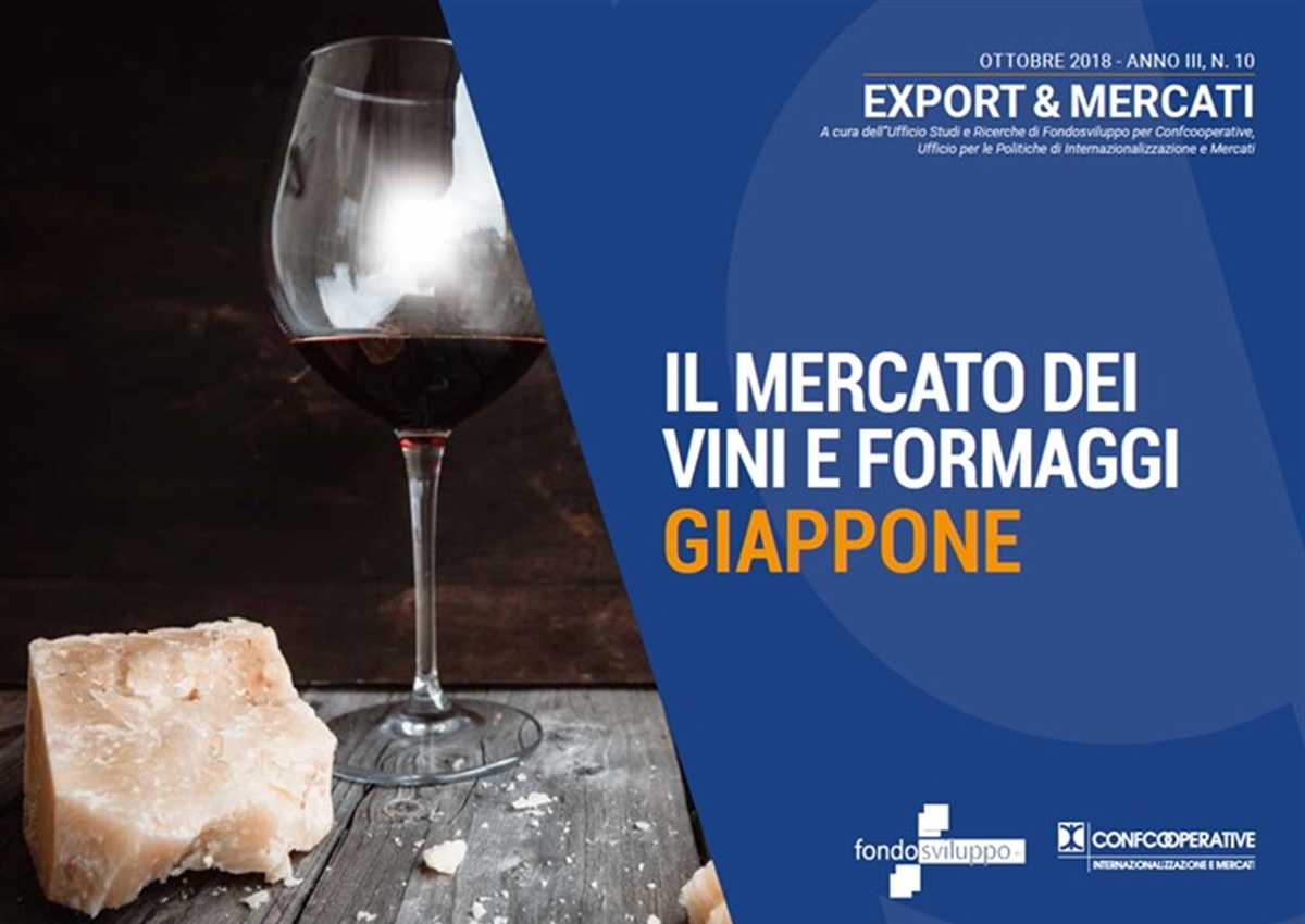 Giappone: il mercato dei vini e formaggi 