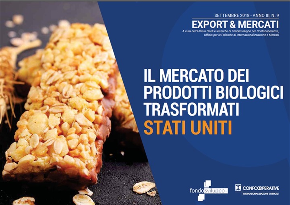 Stati Uniti: il mercato dei prodotti biologici trasformati 