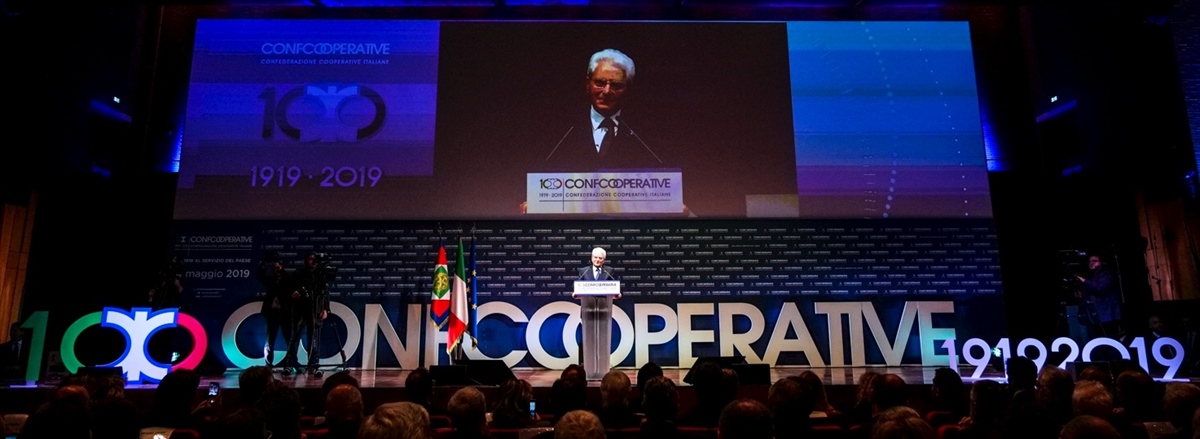 Mattarella «Cooperative pilastro della vita della Repubblica»