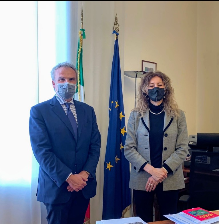 Milanese incontra Stefani, ministro per le Disabilità